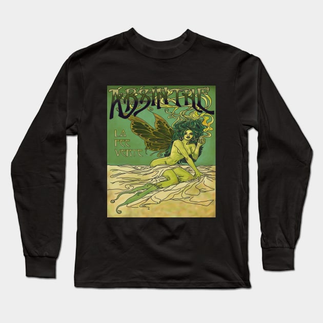 Absinthe 2 Long Sleeve T-Shirt by Soth Studio